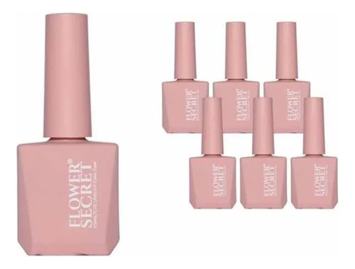 Set X6 Pinturas De Uñas Permanentes Tonos Nude 15ml