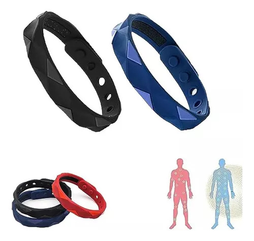 Pulsera Reguladora De Azúcar Antiestática Healthify, 2 Pieza