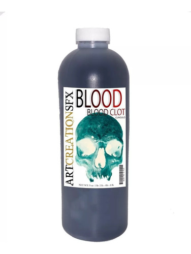 Sangre Falsa Coágulo Profesional 500 Ml Artcreationsfx