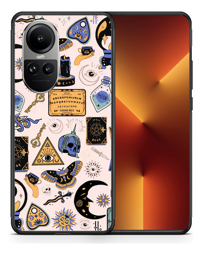 Funda Para Oppo Brujería Ouija Magia Halloween Witchcraft
