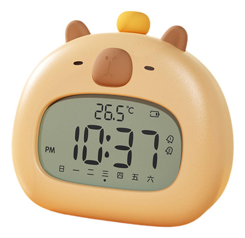 Reloj Despertador Digital Con Luz Nocturna Y Carga Usb Para