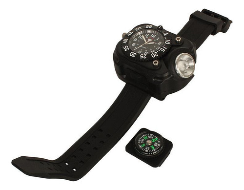 Reloj Led Superbrillante Para Hombre 3 En 1
