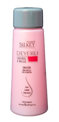 Emulsión Para Cabellos Con Coloración Silkey Deyerli 250ml