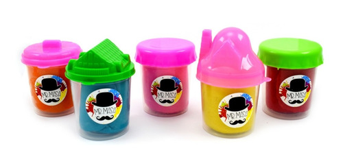 Pote Casita Mr Masa X200gr Infantil Plastilina X5 Por Mayor