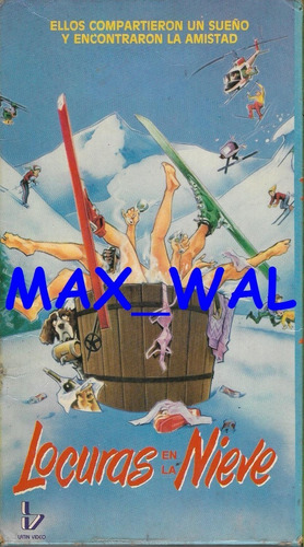 Locuras En La Nieve Vhs Kenneth Welsh Henry Ramer Max_wal