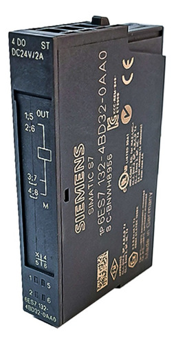 Simatic S7 Mod. Eletr. Para Et 200s 4 Do 6es7132-4bd32-0aa0