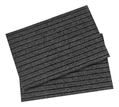 2 Pcs Felpudo Tapete Para Puerta De Antideslizante 50*80cm