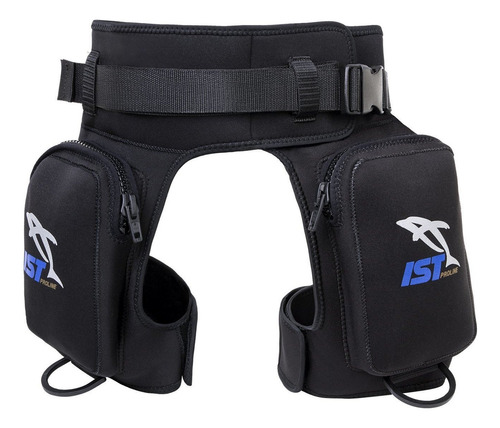 Ist Dh2 Diver Pocket Muslo Holster Con Pierna Y Correas De .