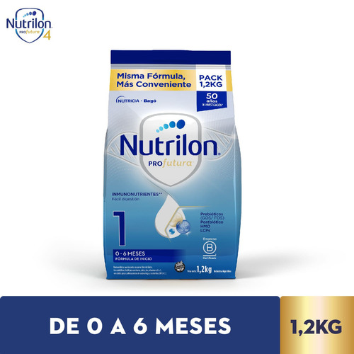 Nutrilon Profutura 1 De 0 A 6 Meses - Pouch 1,2 Kg