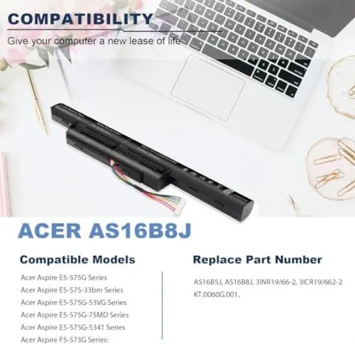 Fancy Buying As16b8j Batería P/ Acer Aspire E5-575g Series