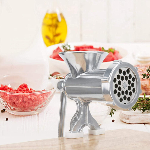 Moedor Manual De Carne Multifunção 8 Polegadas E Acessórios