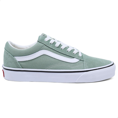 Tenis Vans Para Hombre Old Skool Sneaker Low Top Verde Lov25