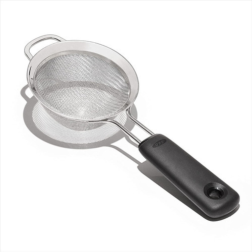 Colador Oxo De 7,5cm Acero Inoxidable Doble Rejilla