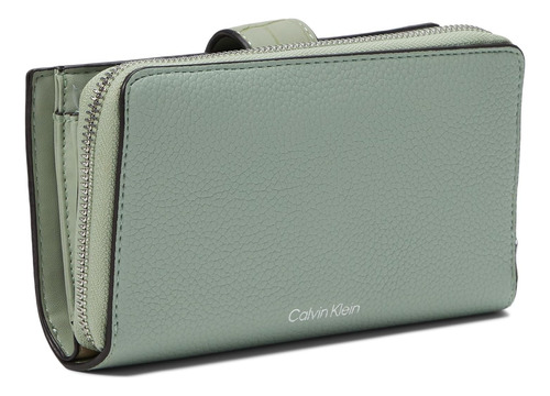 Carteira Casual Calvin Klein Amara Com Corda Desert Sage Tam