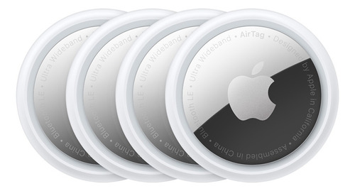 Airtag Apple Blanco Pack 4 Unidades Bluetooth Smart Tag