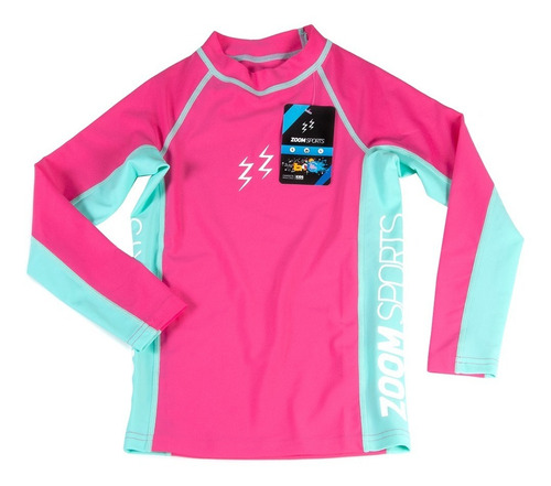 Set Tabla Y Camiseta Natacion Rosa Talla 8