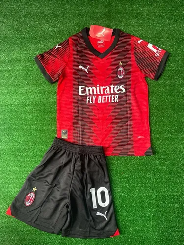 Uniforme De Futbol Del Milan Ac MercadoLibre