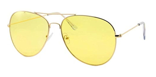 Grinderpunch Hombres Grandes Aviator Amarillo