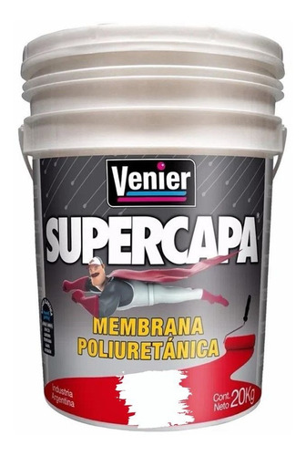 Supercapa Membrana Poliuretanica Dessutol X 20 Kg Venier 