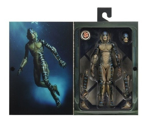  Amphibian Man The Shape Of Water Neca 7pul. Action Figure