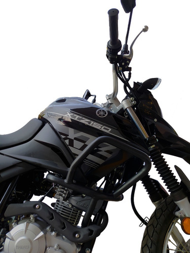 Imagen 2 de 5 de Kit Protector De Carenaje Crash Bar Negras Yamaha Xtz 150