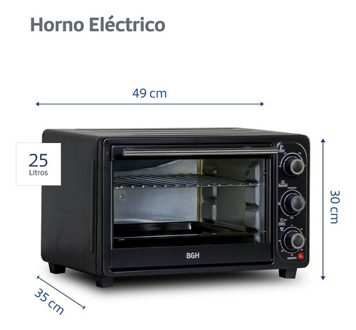 BGH BHE25M19N - 220V - 240V - Negro