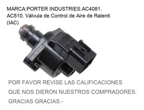 Sensor Iac Suzuki Vitara 1999/06 L4 2.0/1.6 X-90 Ac4081