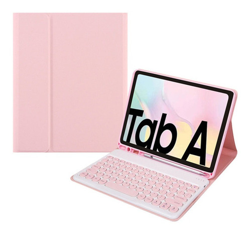 Funda Con Teclado Bluetooth Para Galaxy Tab A7 10,4 Pulgada