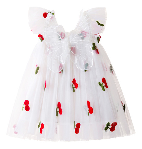 Vestido Dulce Y Lindo Para Niña, Fiesta De Cumpleaños, Vesti