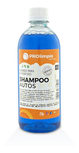 Shampoo Para Autos 500 Mililitros - Prolimpio