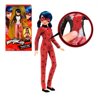 Miraculous Figura Ladybug Fashion Flip Lujo 28 Cm Int 50375