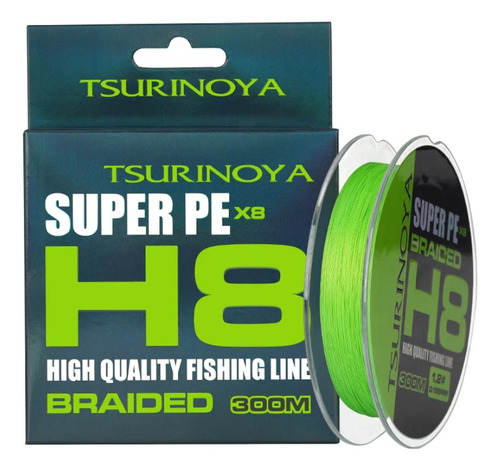 Multifilamento Tsurinoya Super Pe X8 H8 300m