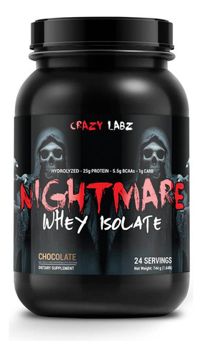 Nightmare Whey Isolate 744g Crazy Labz