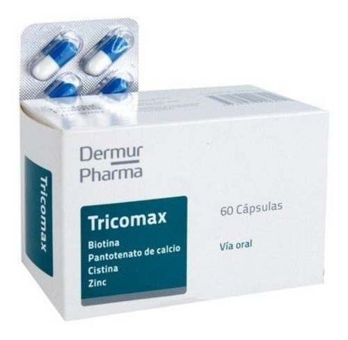 Tricomax 60 Capsulas | Dermur
