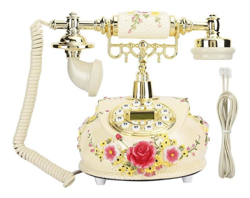 Ms-525a Vintage Teléfono, Vintage Antiguo Teléfono Para Apag