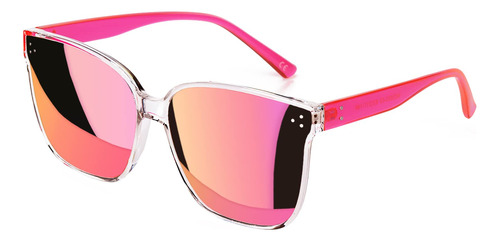 Sumato Gafas De Sol Para Mujer, Lentes De Sol Rosas De Gran