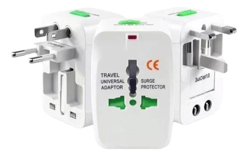 Adaptador Convertidor Enchufe Viaje Universal Toma Corriente