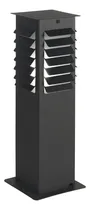 Comprar Farola Exterior De Piso Ferrolux 40cm Jardín Parque Apto Led Estructura Negro Texturado