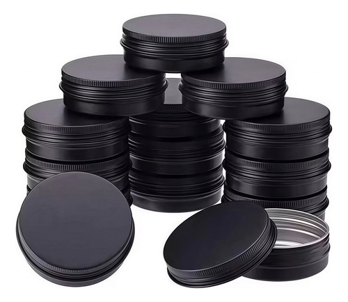 Frascos De Aluminio Reutilizables De 24 Piezas