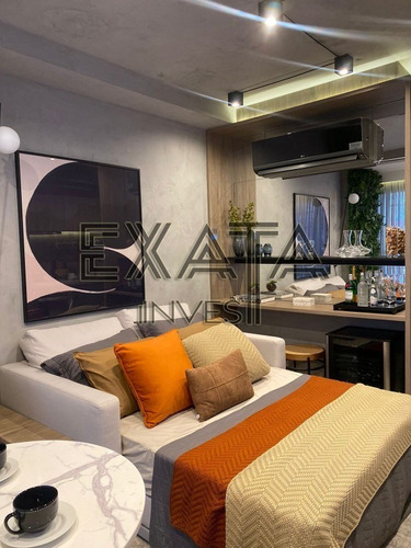 Imagem 4 de 22 de Apartamentos, Studios À Benda No Brooklin Com 48,00 M² Úteis, Ótimo Lazer. No Contra Piso. - Ap01167 - 70319558
