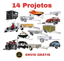 Comprar 14 Projetos Para Construir Carretinhas De Reboques Em Pdf