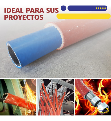 Funda Protectora Térmica Manguera 1pulg Contra Incendio 20m
