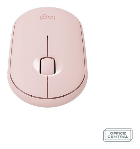 Mouse Inalámbrico Logitech Pebble M350 Color Rosa