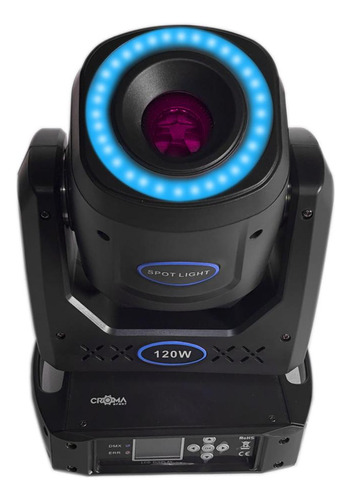 Moving Head Spot Com Anel Led 100w Croma112bsw 110v/220v