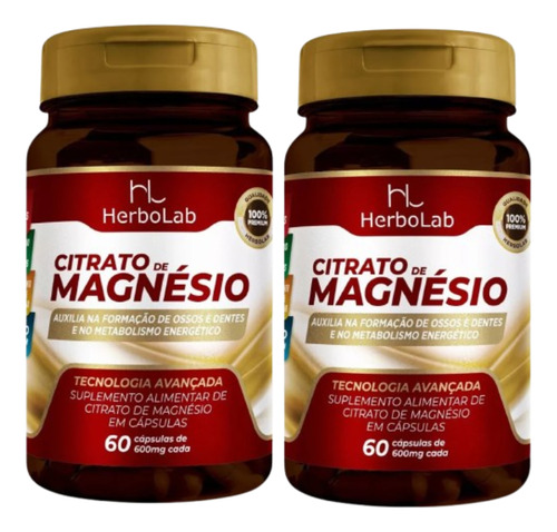 Citrato De Magnesio En Cápsula 120