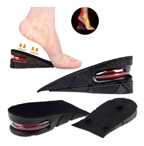 Plantillas Elevadoras Capsula De Aire Cualquier Zapato 5 Cm
