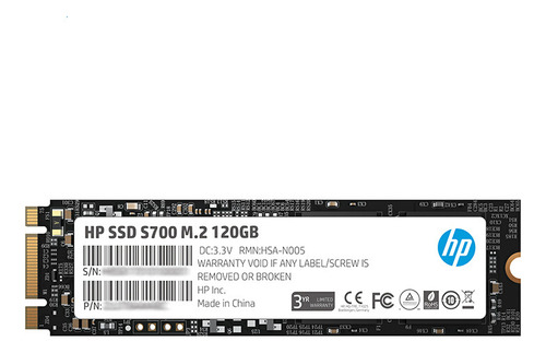Unidad De Estado Sólido Hp S700 M.2 120g Sata3 2280 Ssd
