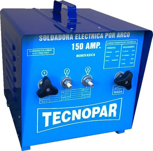 Soldadora Monofasica 150 Amp Portatil 150