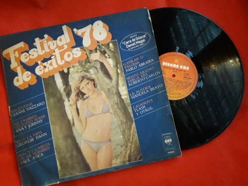 Festival De Éxitos 78 Vinilo Lp Usado Leer Detalles No Envío