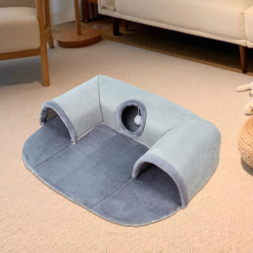 Cama Para Gatos, De Juguete Con Bolas Colgantes, Pequeño